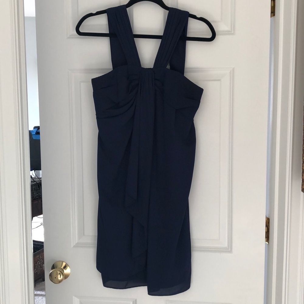 Shoshana party dress navy